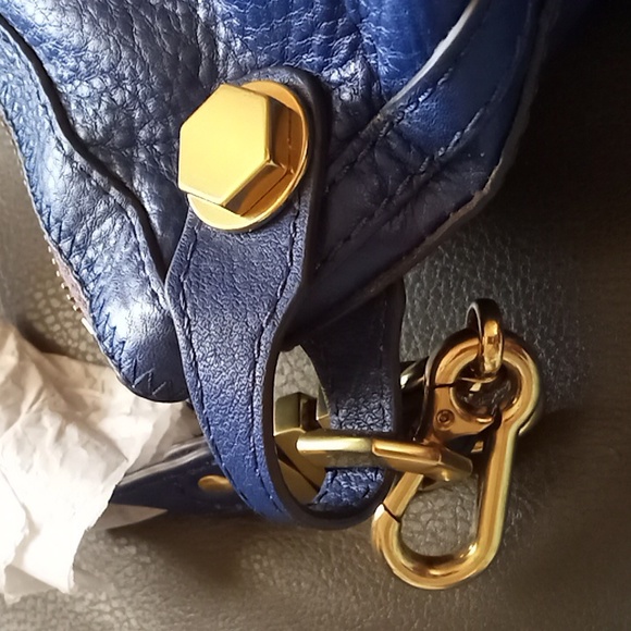 🔵 NWT orYany Royal Blue Leather Satchel Bag - Beautiful Firm Price - Picture 16 of 16
